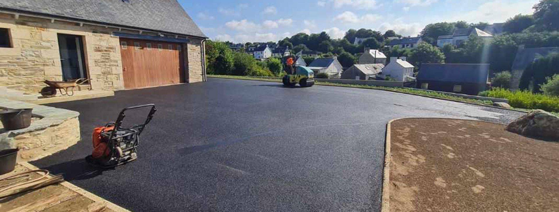 Travaux de terrassement à Lannion